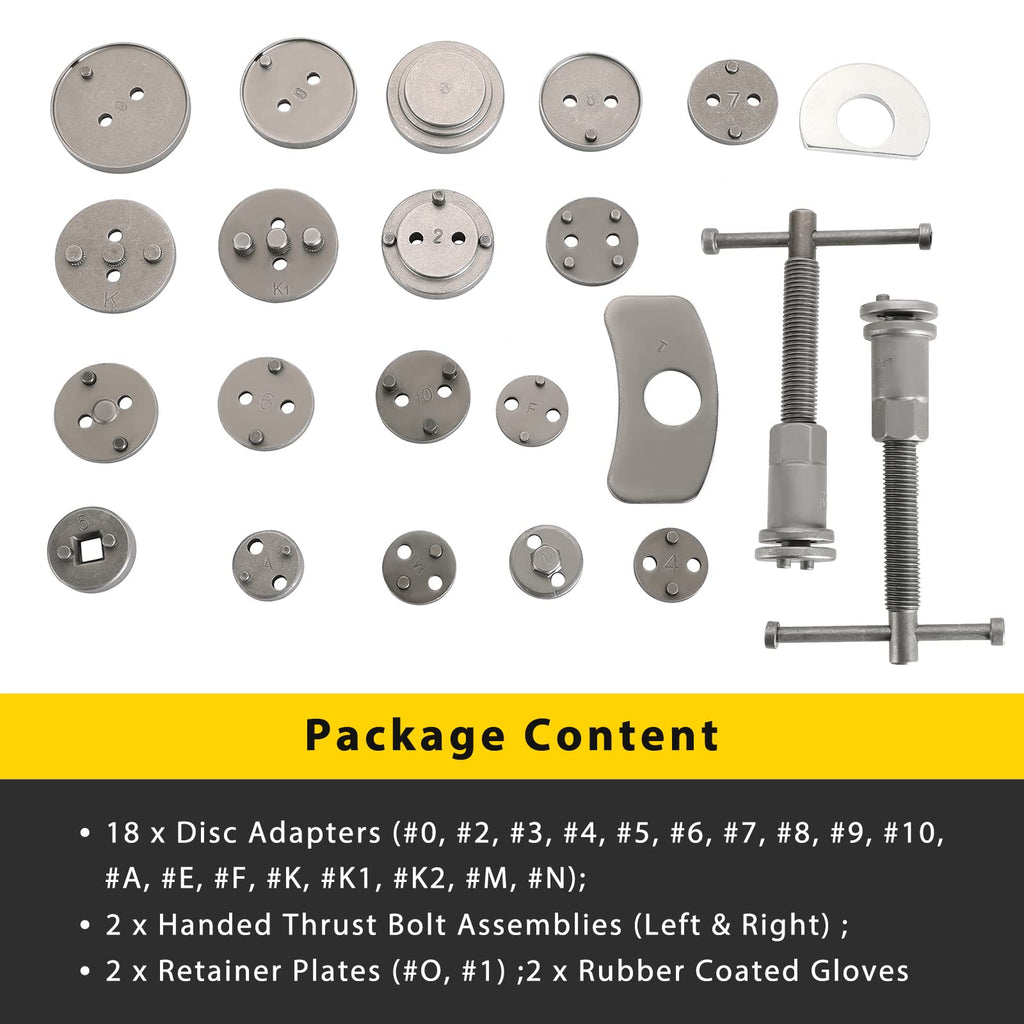 24PCS Disc Brake Caliper Tool Kit O81353