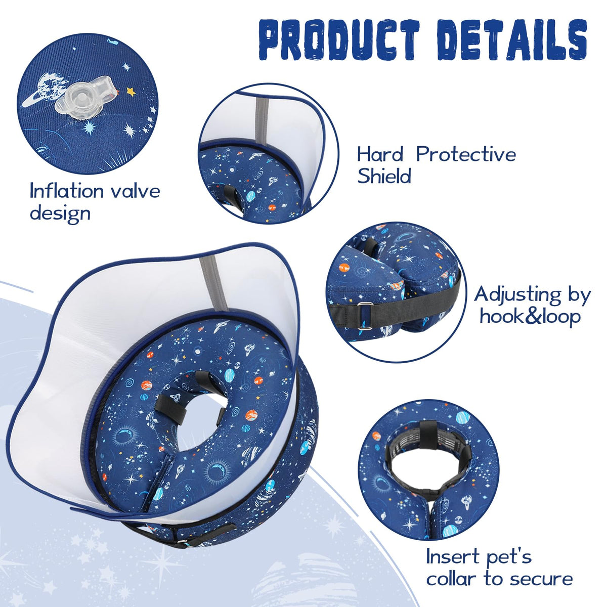 Inflatable Dog Cone Collar K575