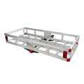 Aluminum Hitch Cargo Carrier with High Side Rails X34434