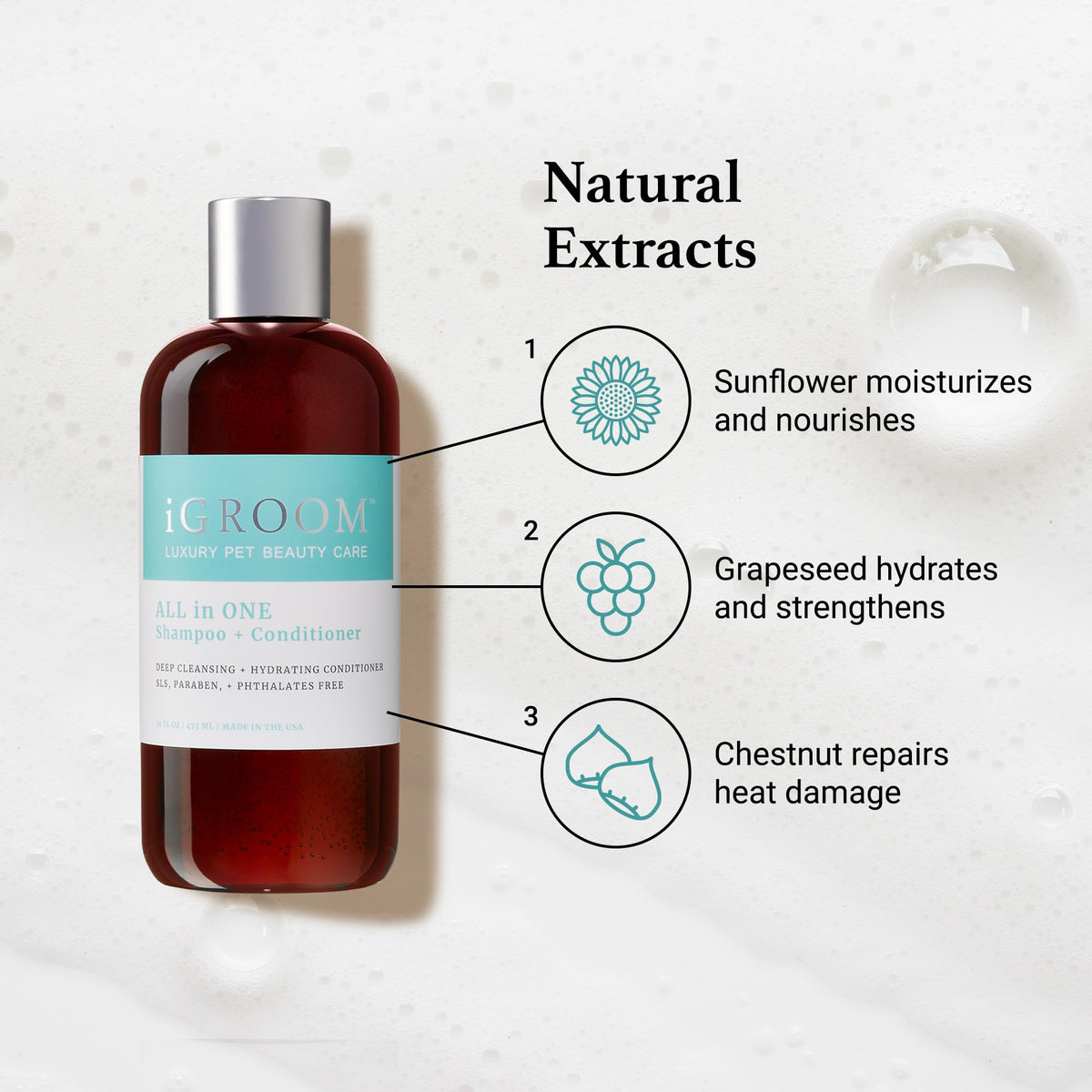 Dog Shampoo + Conditioner B39410