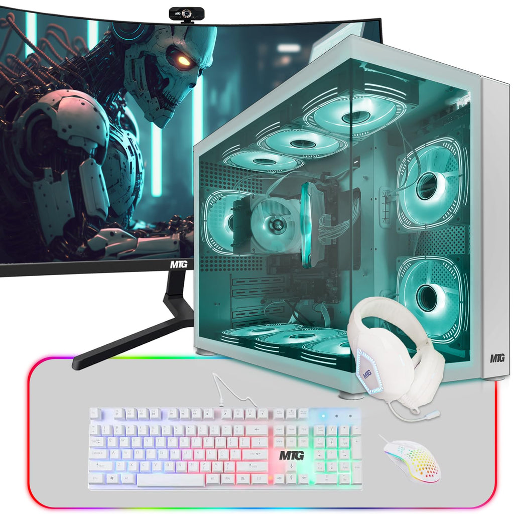 Gaming Tower PC, i5 8th Gen, 16GB RAM, 256GB Nvme E7840