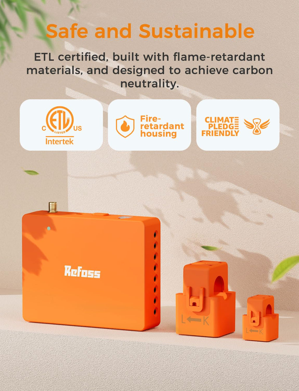 Smart Home Energy Monitor with 16 60A Circuit Sensor H686