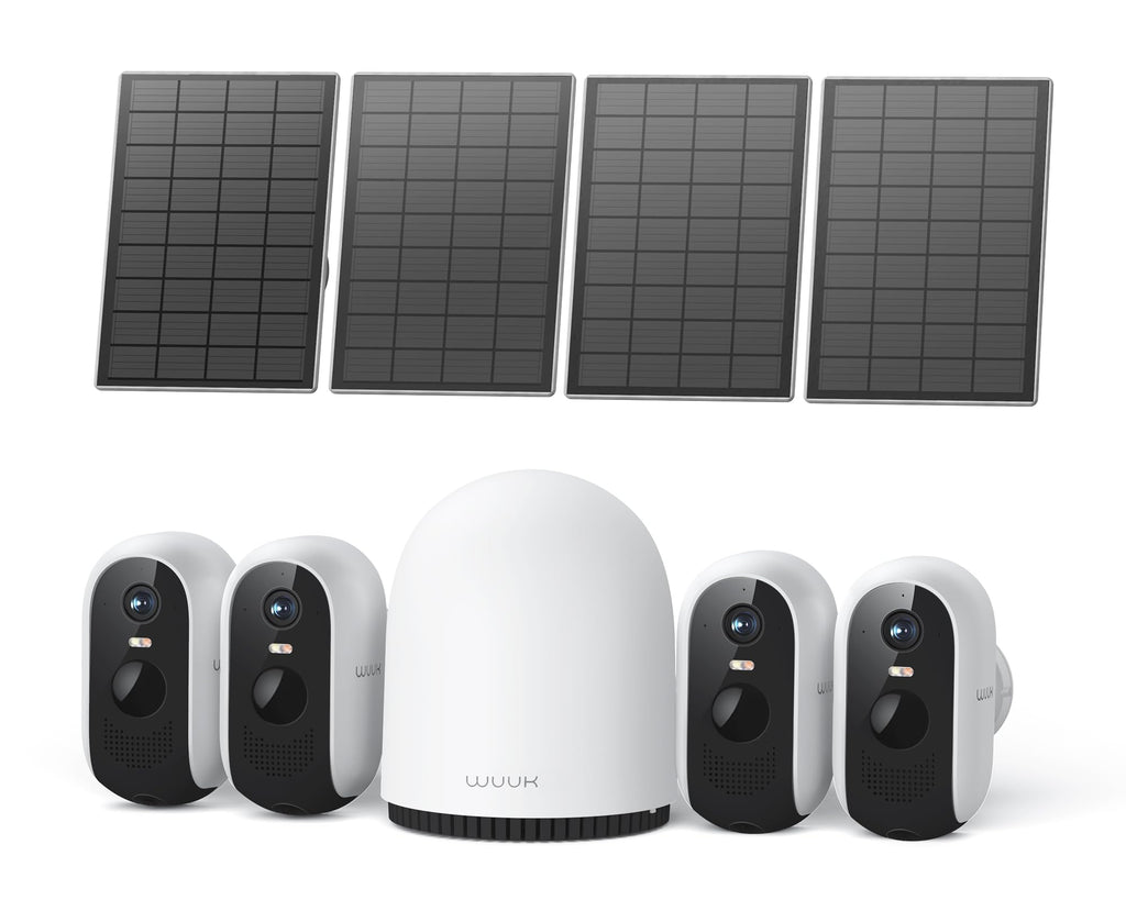 Solar Security Cameras Wireless Outdoor 2K S3223