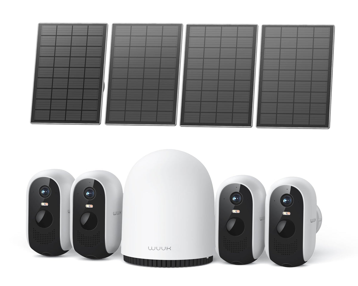 Solar Security Cameras Wireless Outdoor 2K S3223
