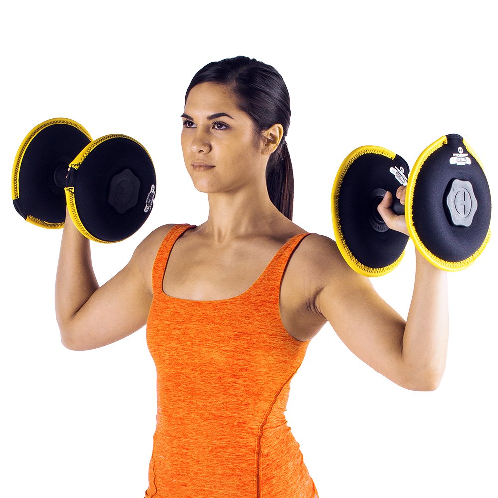 Adjustable Dumbbells with Neoprene Weight Plates F81257