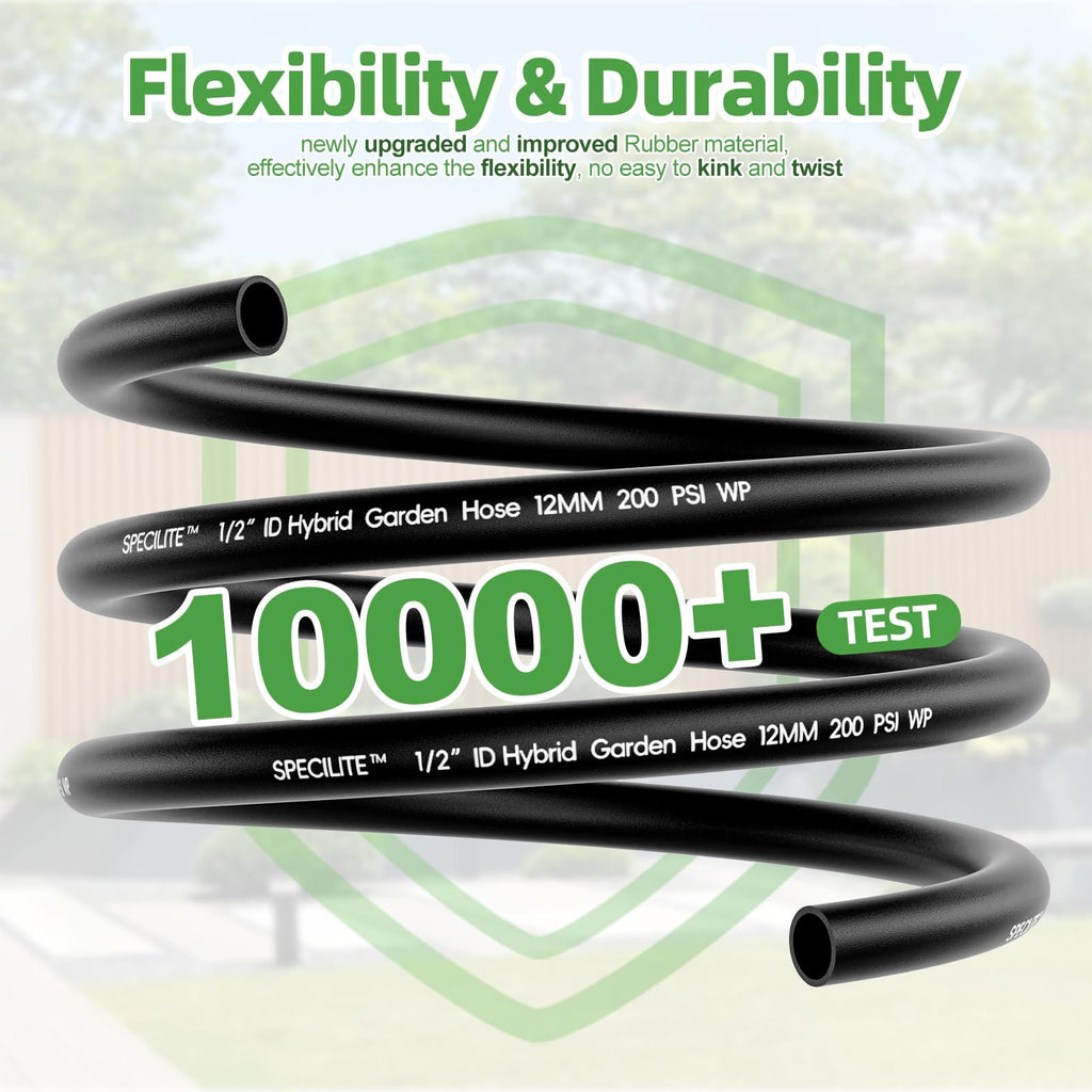 Lightweight Garden Water Hose 25 Ft x 1/2" H50684