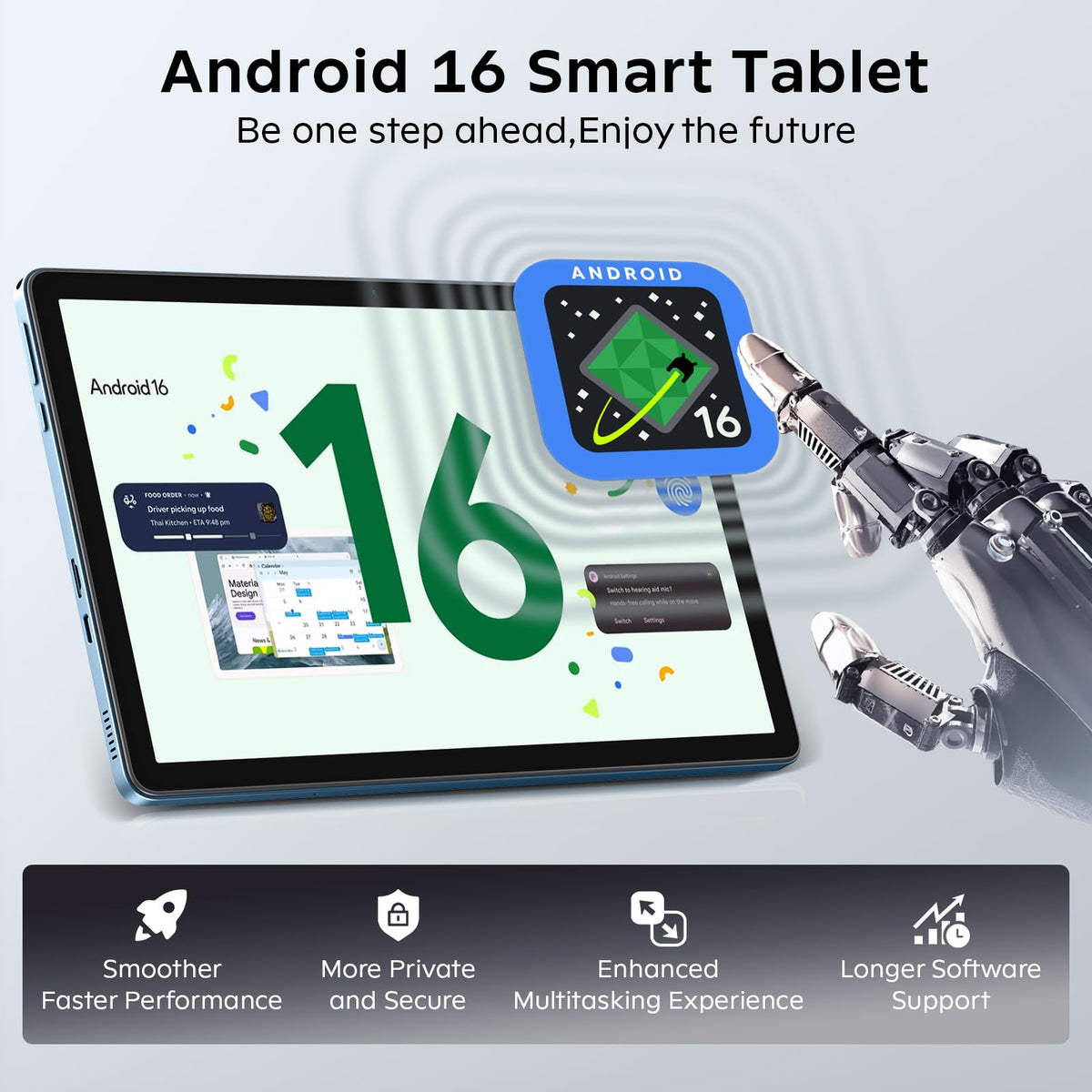 11 Inch Android 16 Tablet with Keyboard S515