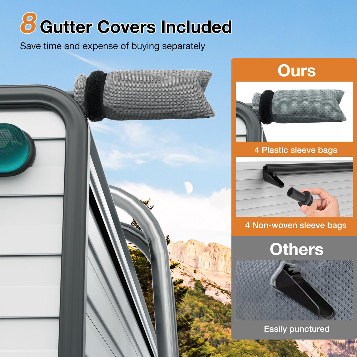 30-33FT Water-Resistant Travel Trailer RV Cover S3723