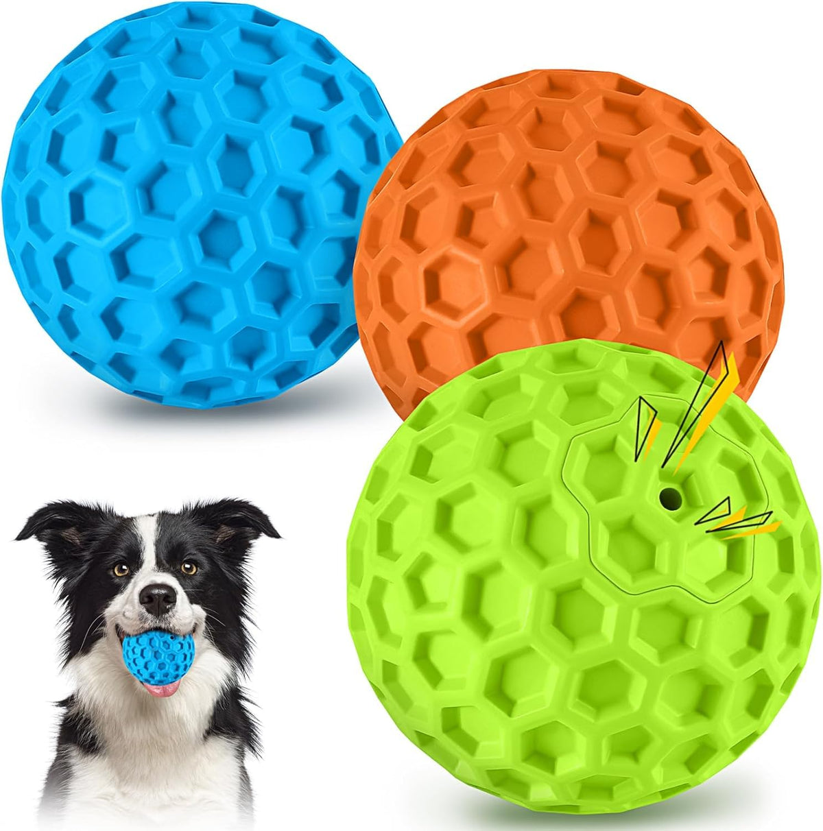 Rubber Dog Chew Toy for Large Medium Breeds A94235