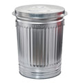 20 Gallon Galvanized Steel Trash Can with Locking Lid V266186