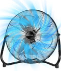 20 Inch Heavy Duty High Velocity Metal Floor Fan G290167