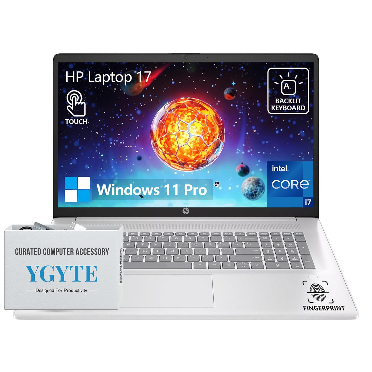 17.3” Touchscreen Laptop, Intel 10-Core i7, 16GB RAM 512GB SSD Q235883