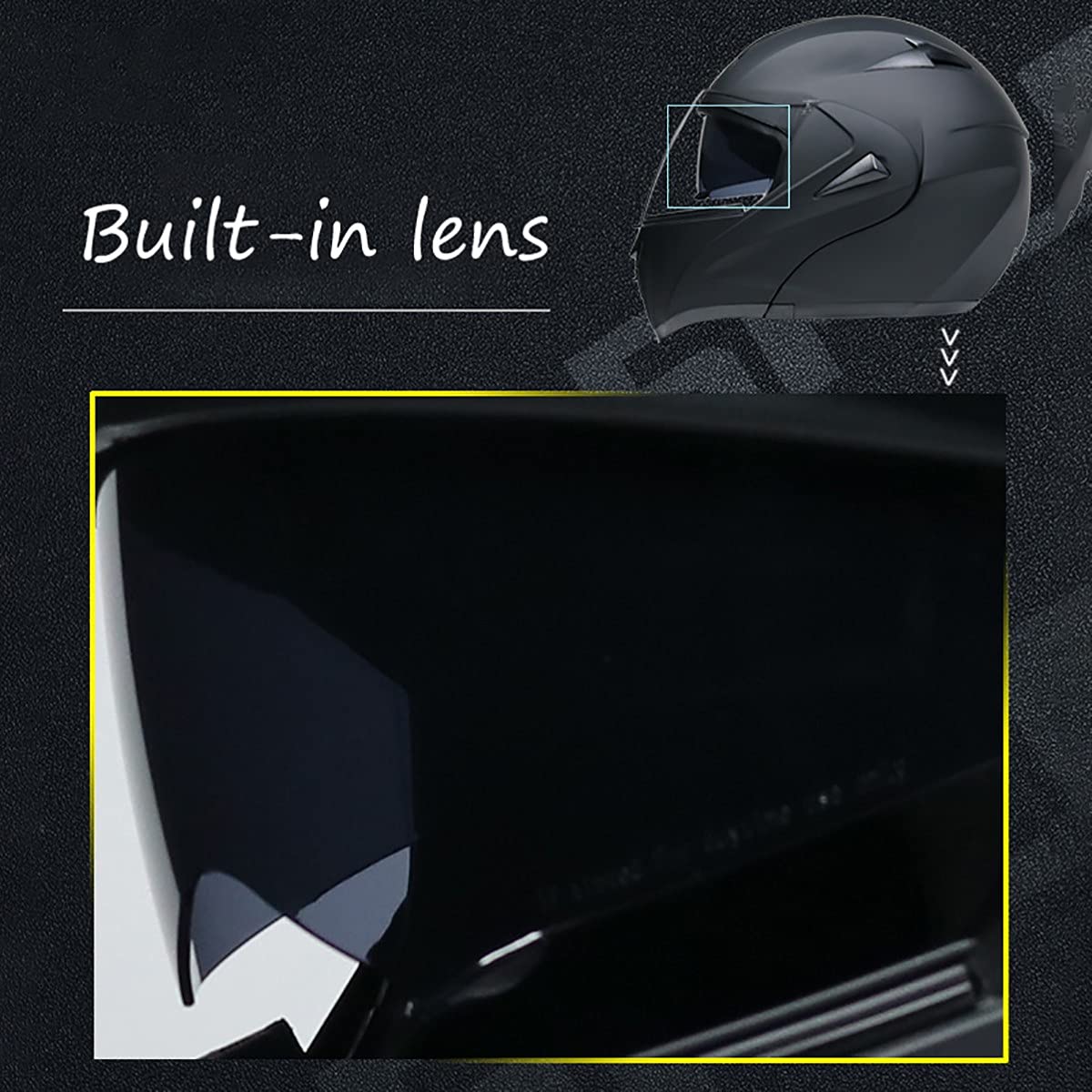 Bluetooth Modular Full Face Motorcycle Helmet DOT ECE E324244