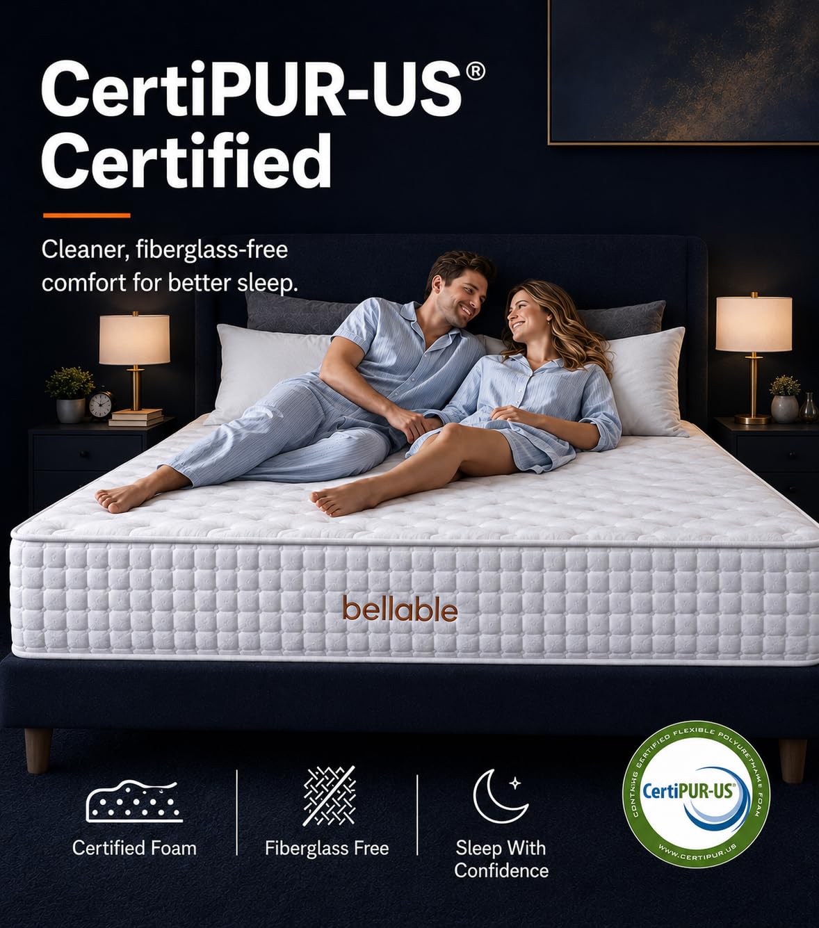 14 Inch Hybrid Full Mattress with Cooling Gel Memory Foam Q376699