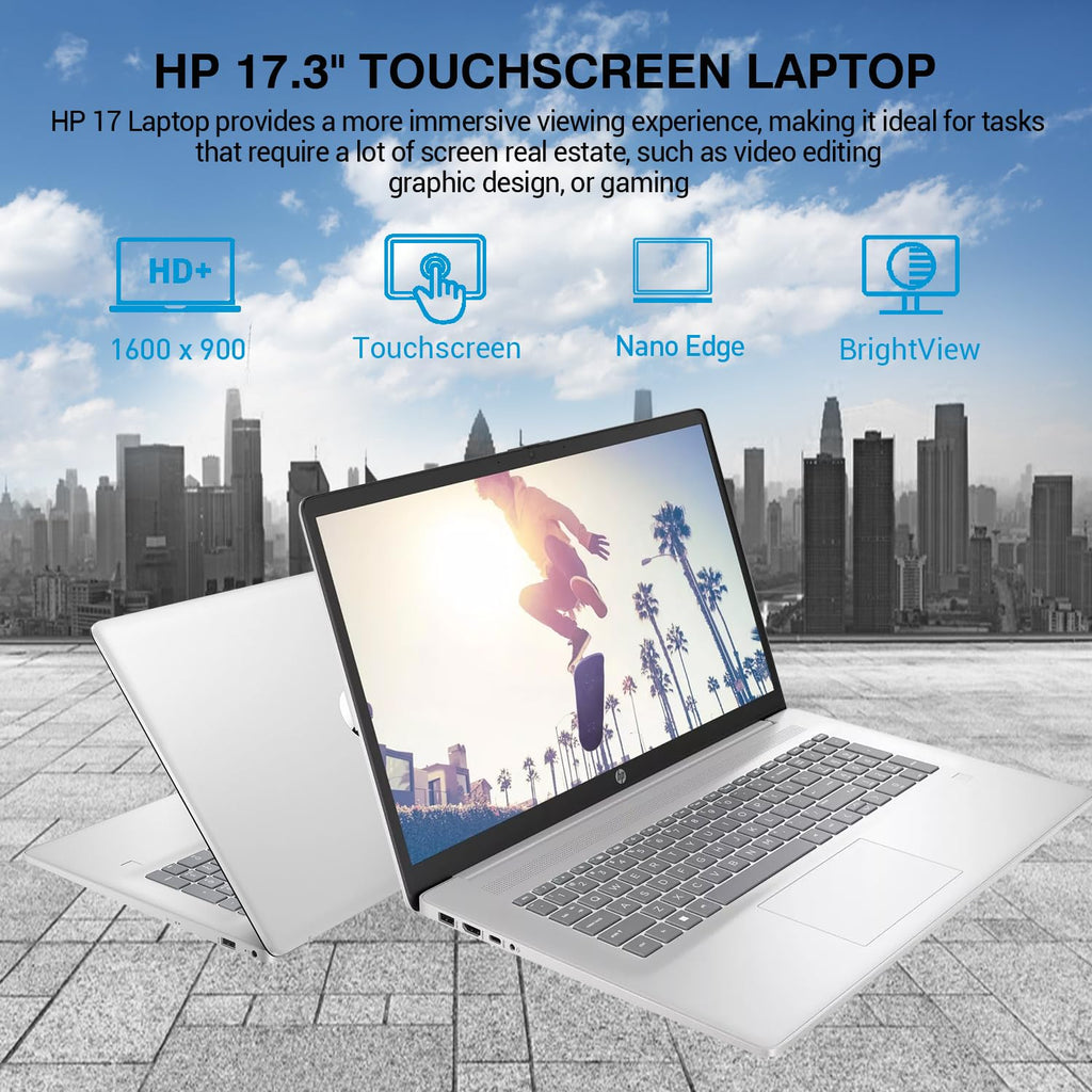 17.3” Touchscreen Laptop, Intel 10-Core i7, 16GB RAM 512GB SSD Q235883