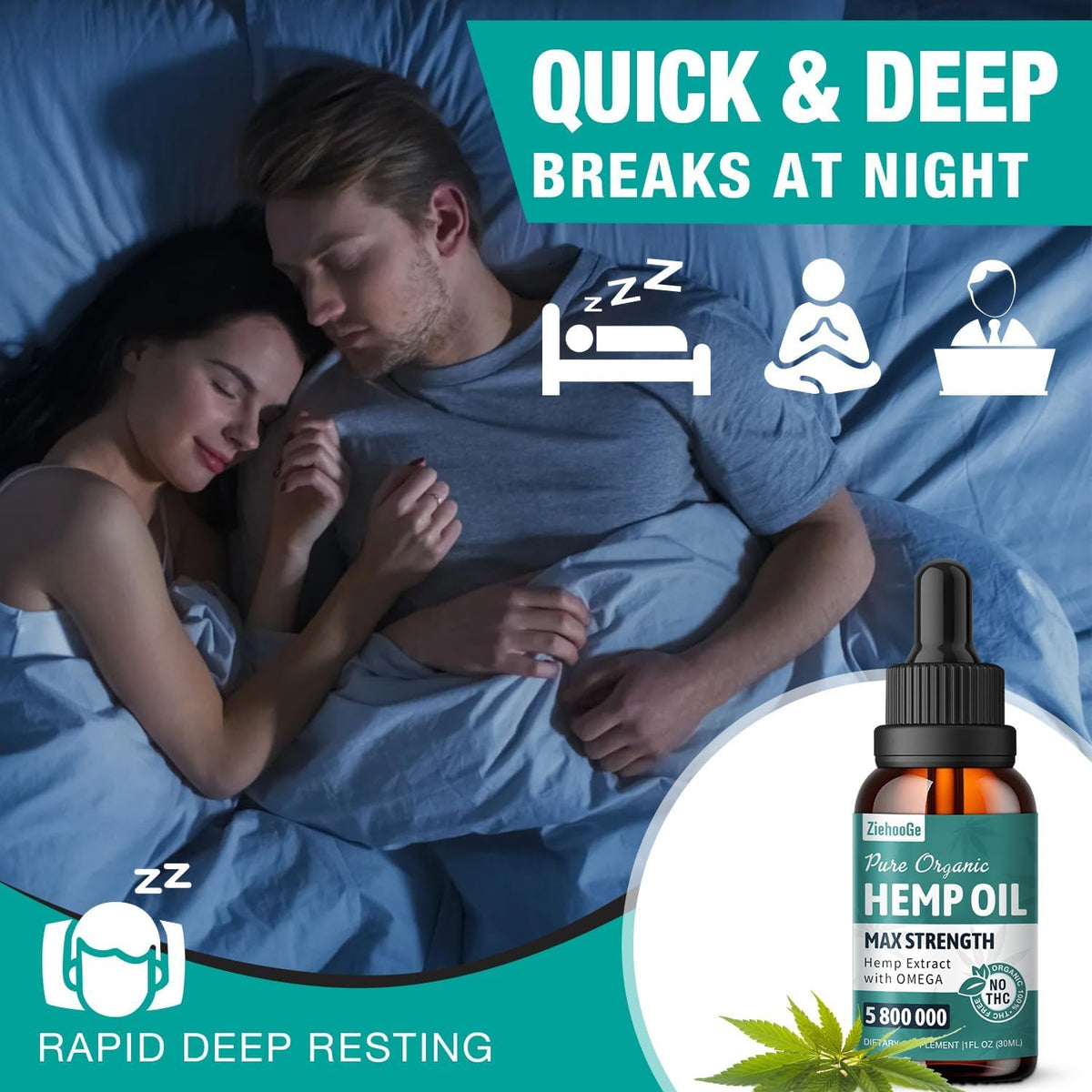 Hemp Oil Drops 3 Pack M235866