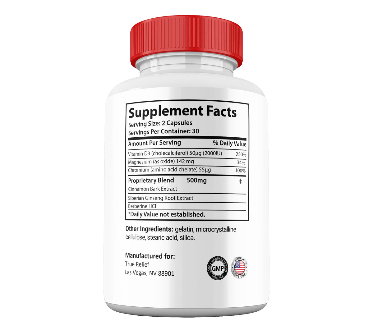 All Natural Glycogen Balance Capsules B156238