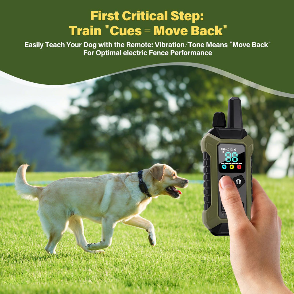 Wireless Dog Collar Fence System with Remote Training U4137