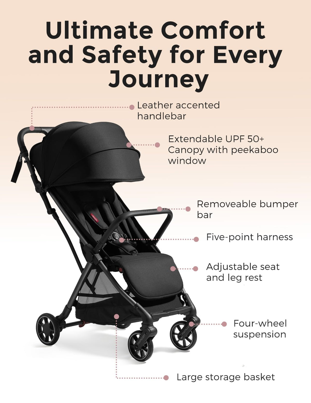 Lightweight Travel Stroller O546