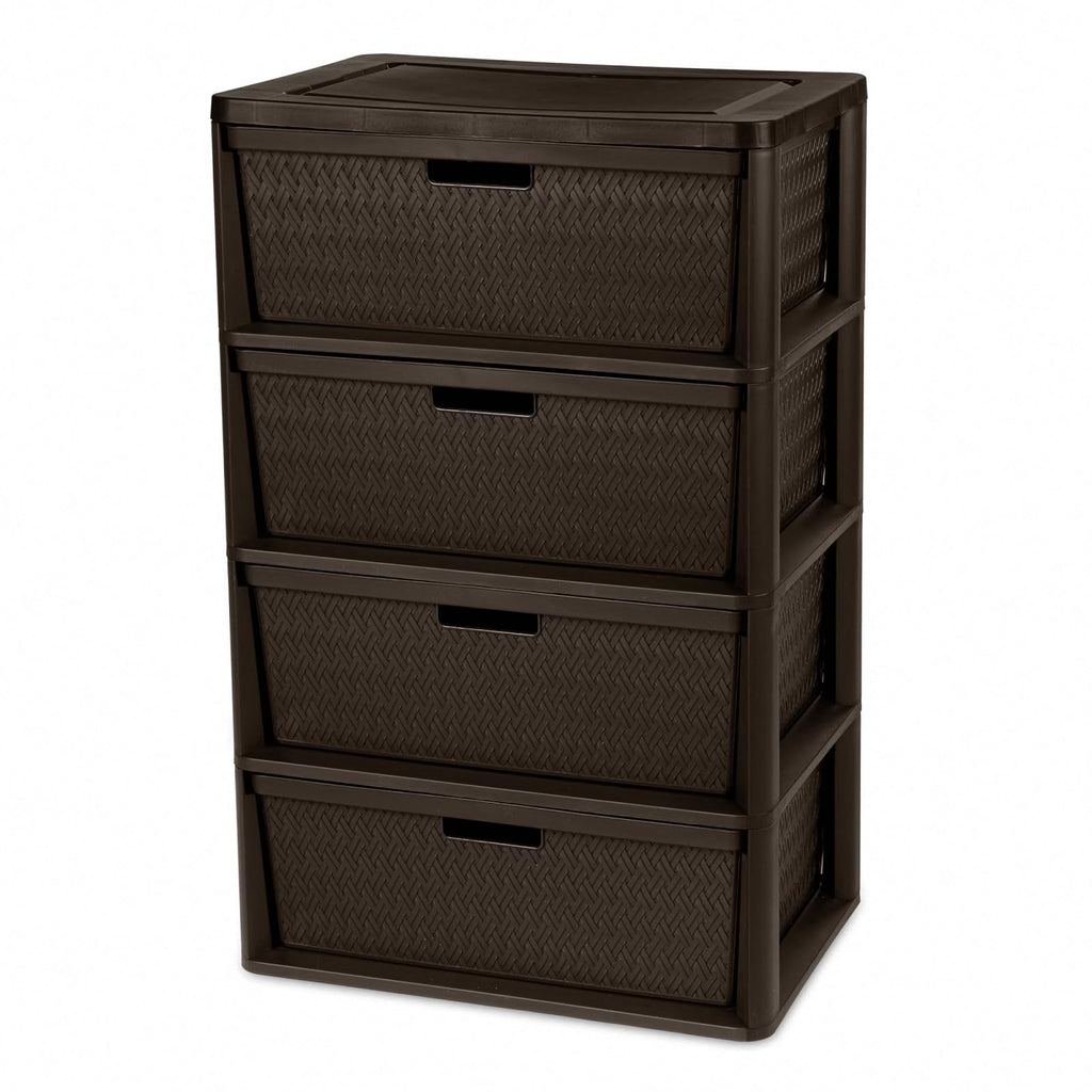 4 Drawer Tower with Removable Bins C12968