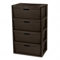 4 Drawer Tower with Removable Bins C12968