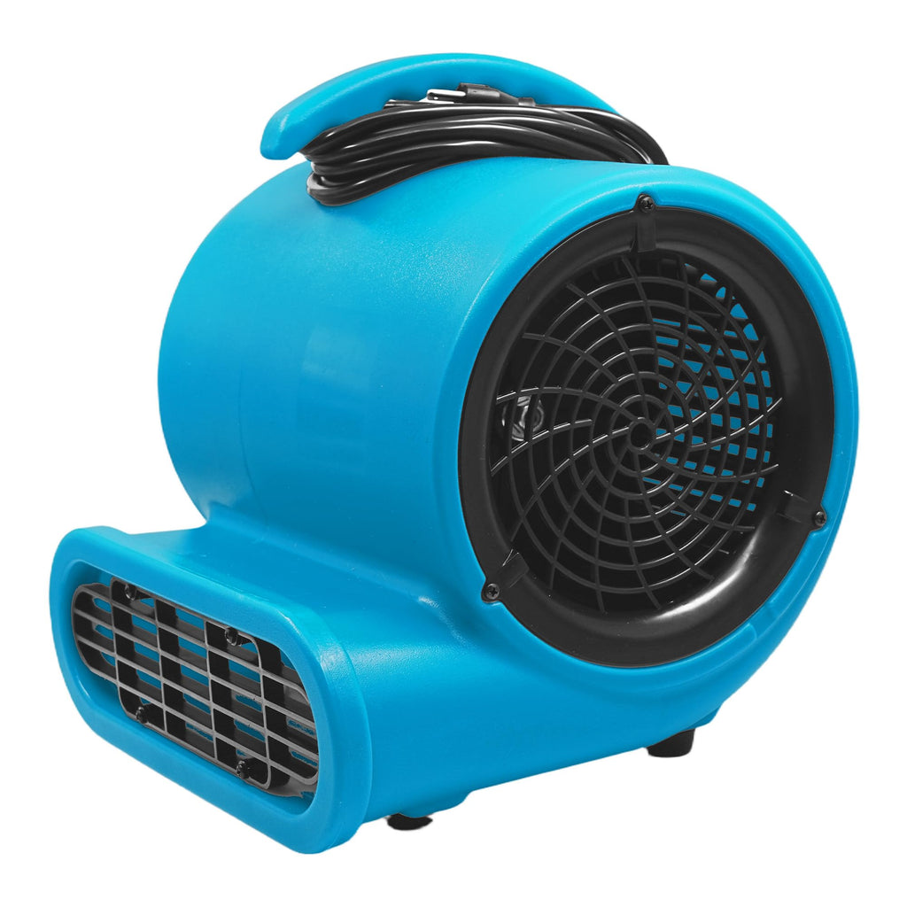 Light Blue 2500 CFM 3-Speed Floor Dryer H836527