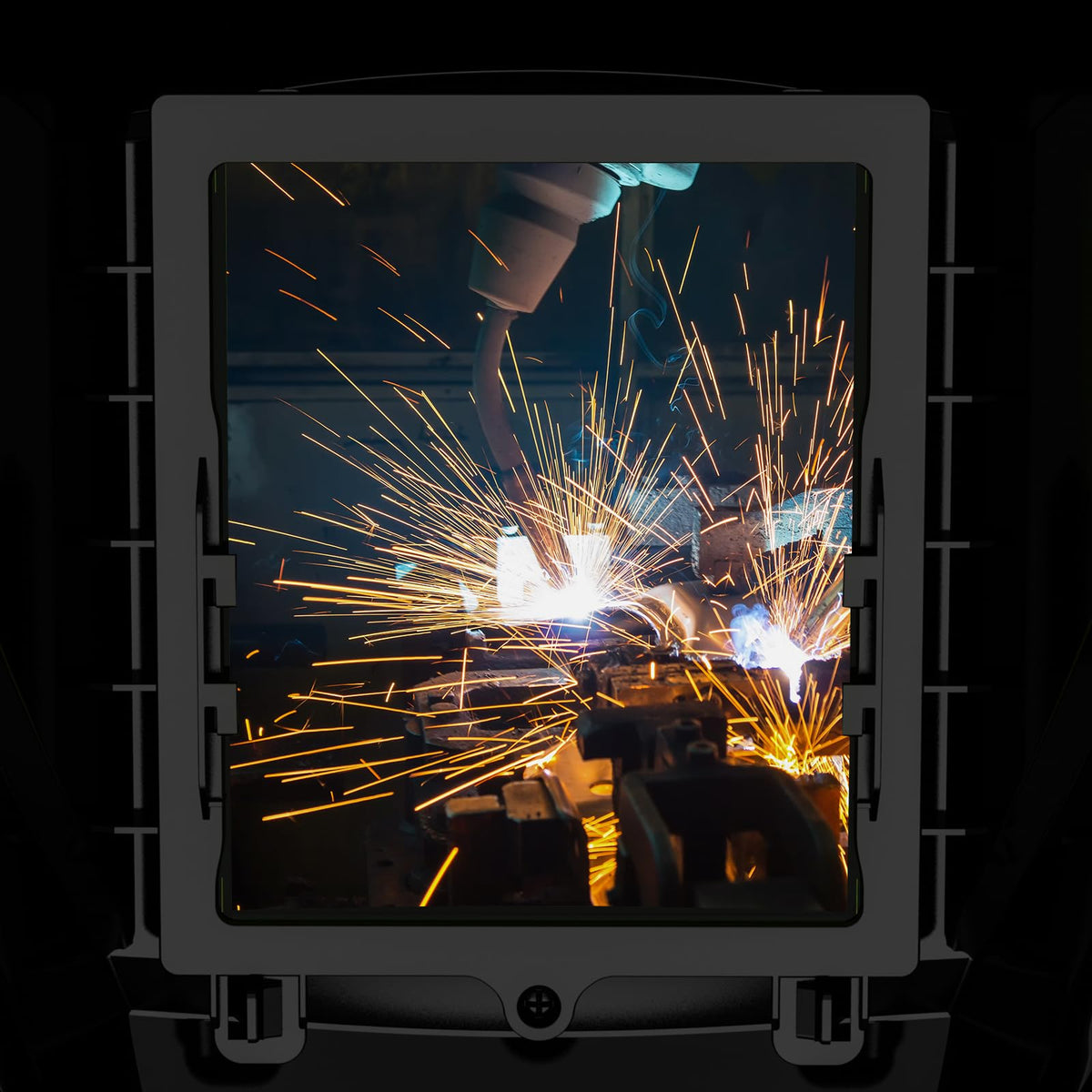 Auto Darkening Welding Helmet OD10+ Large Viewing Protective Mask H166859