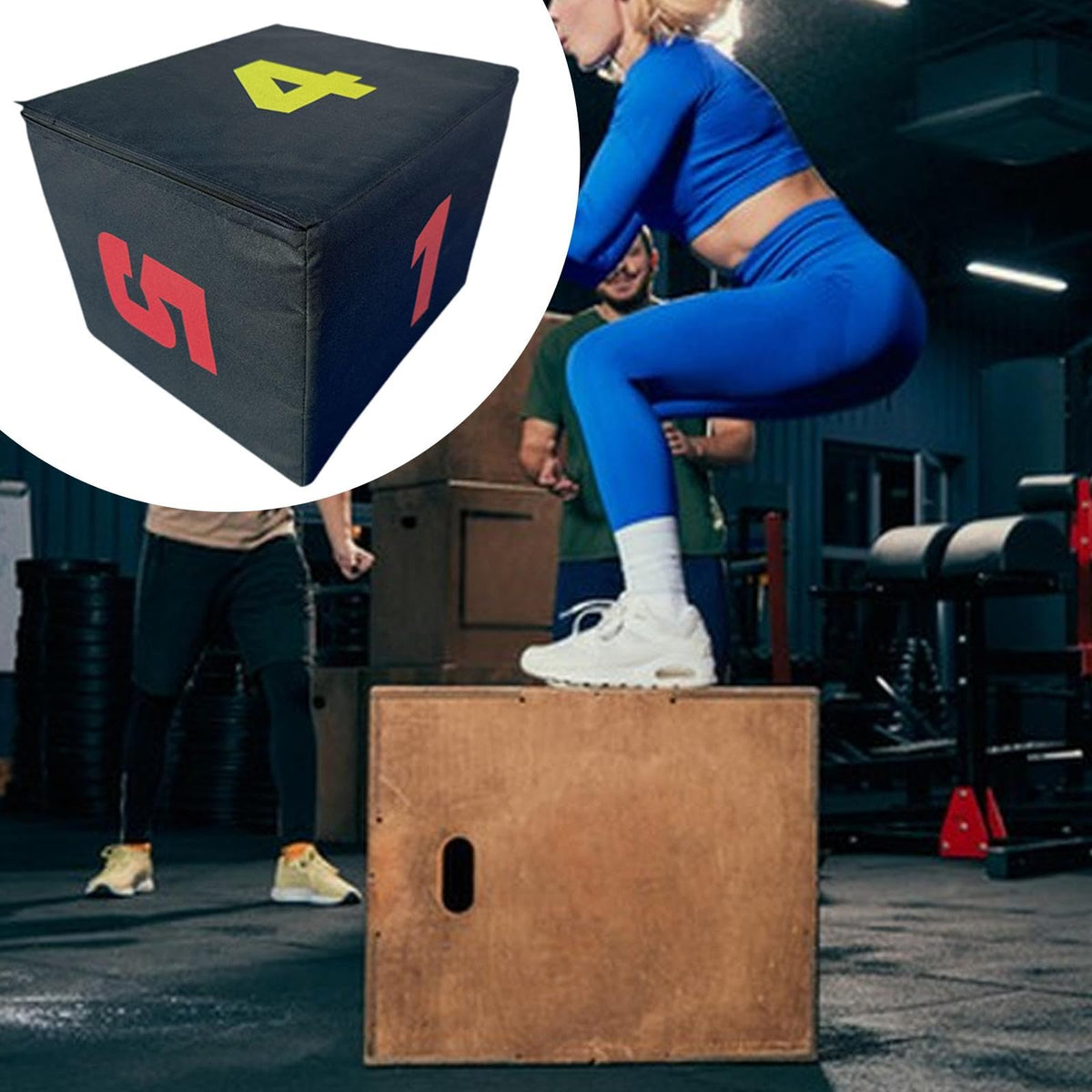 3-in-1 Height Adjustable Plyometric Jump Box G43317