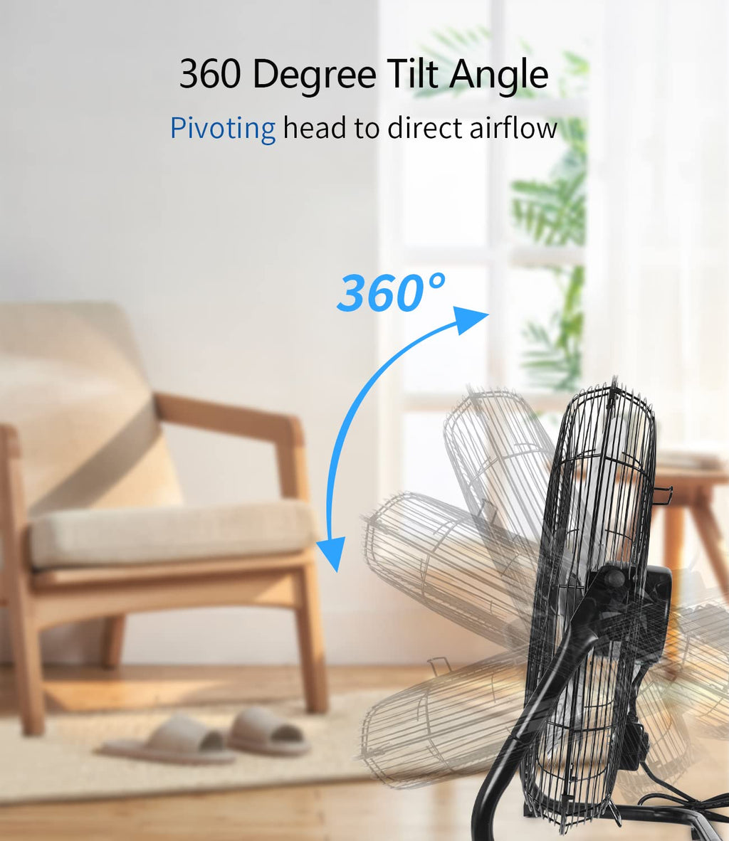 20 Inch Heavy Duty High Velocity Metal Floor Fan G290167