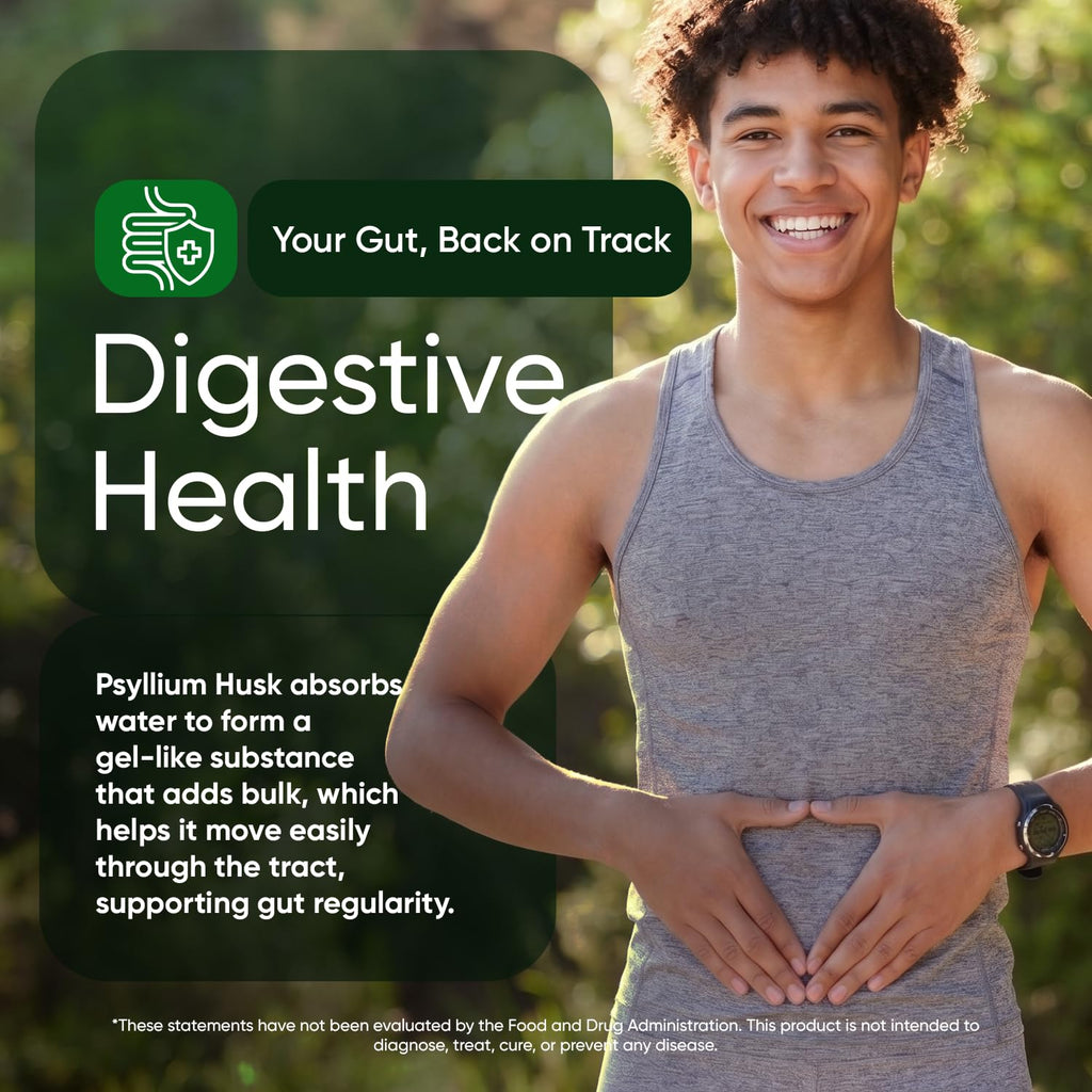 Psyllium Husk Capsules 1500mg E957871