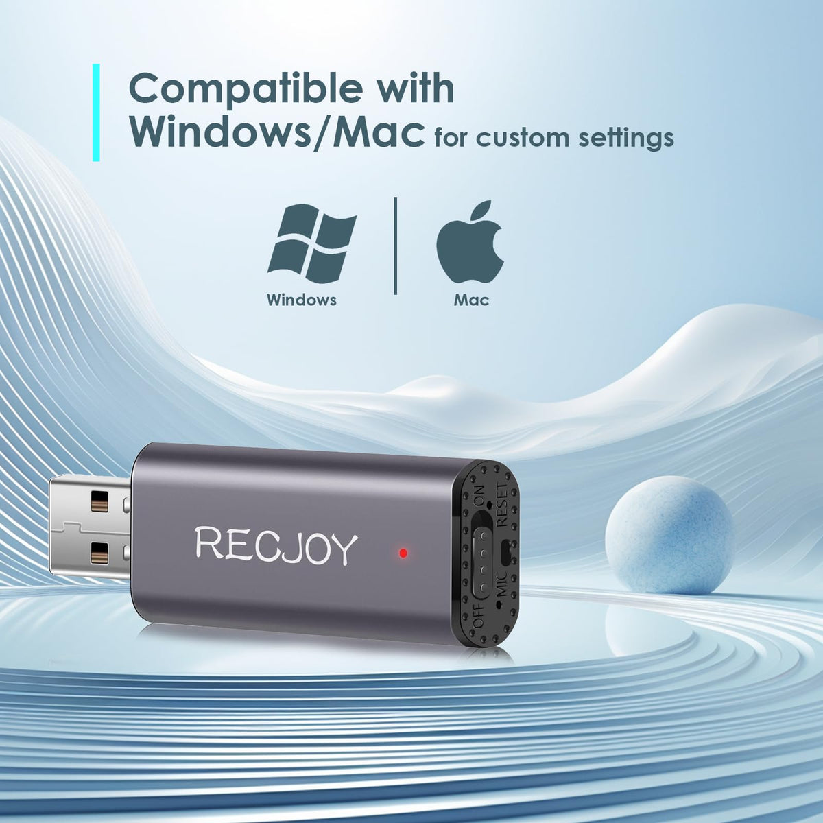 64GB USB Digital Voice Recorder with 750Hrs Storage Capacity F569710