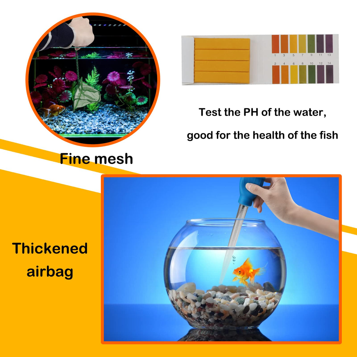 8 in 1 Stainless Steel Aquarium Cleaning Tools L728379