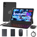Android 16 Tablet 10 Inch 20GB RAM 128GB ROM Black P909