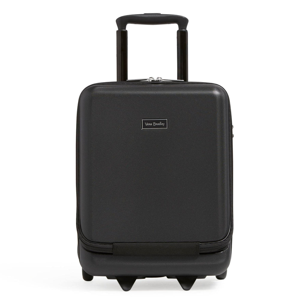 Black Hardside Underseat Rolling Suitcase Z7587