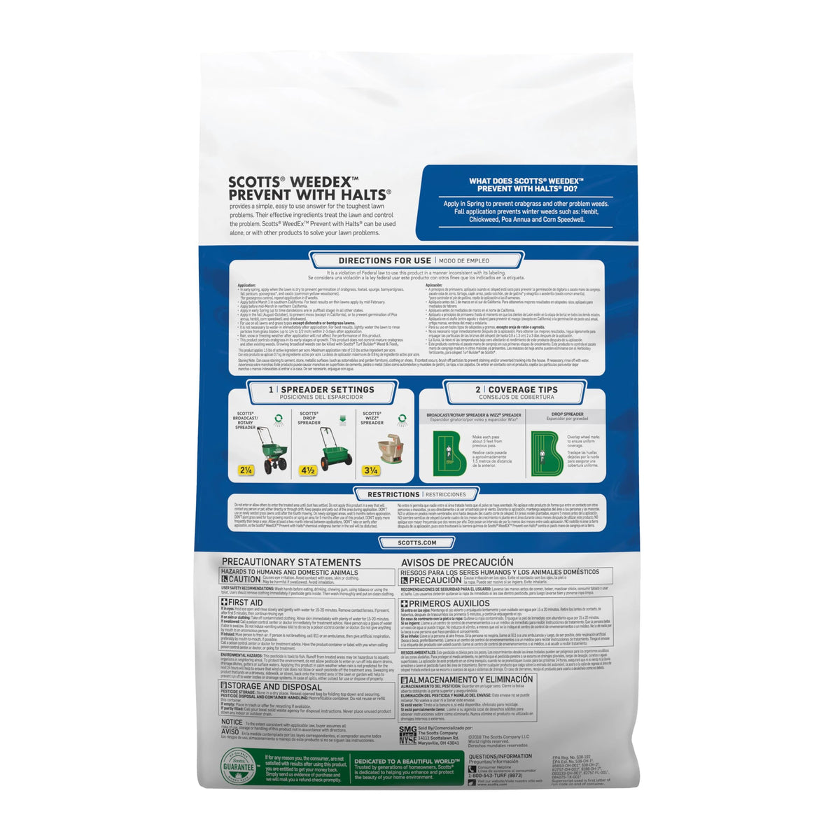WeedEx Prevent with Halts 10.06 lbs. D27784