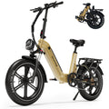Foldable 7-Speed 20"×4 Fat Tire Electric Bike T298386