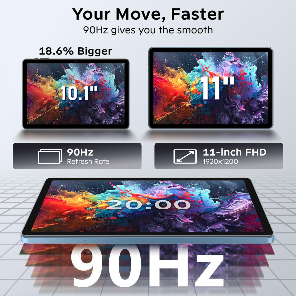11 Inch Android 16 Tablet with Keyboard S515
