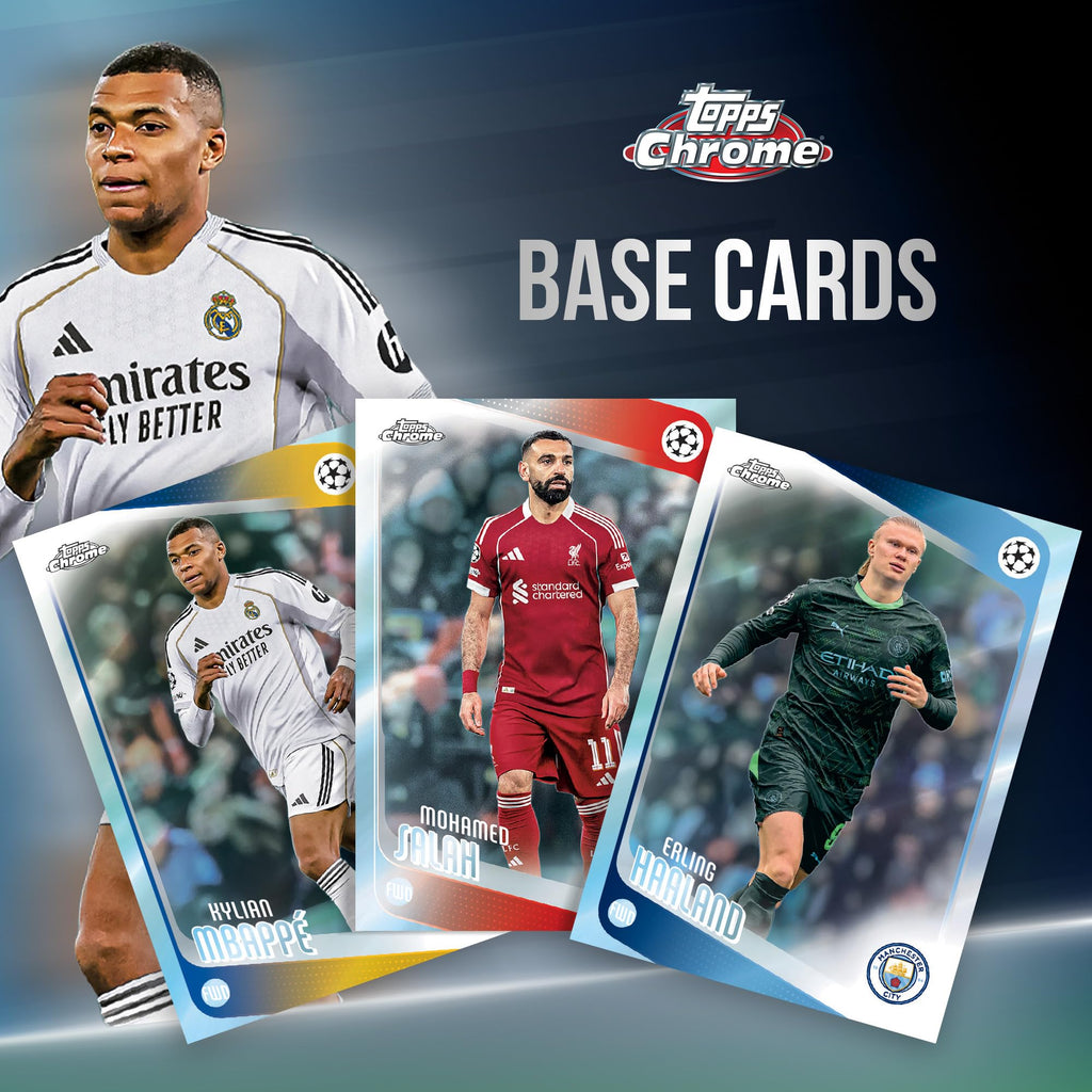 Topps Chrome UEFA Club Competitions Soccer Mega Box Z361179
