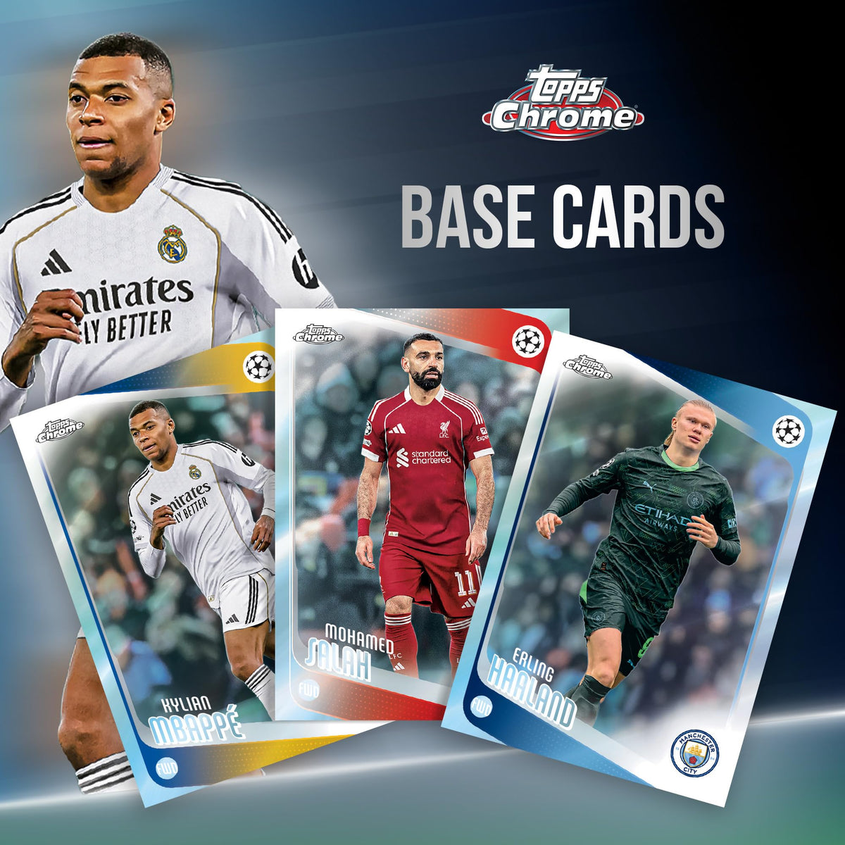 Topps Chrome UEFA Club Competitions Soccer Mega Box Z361179