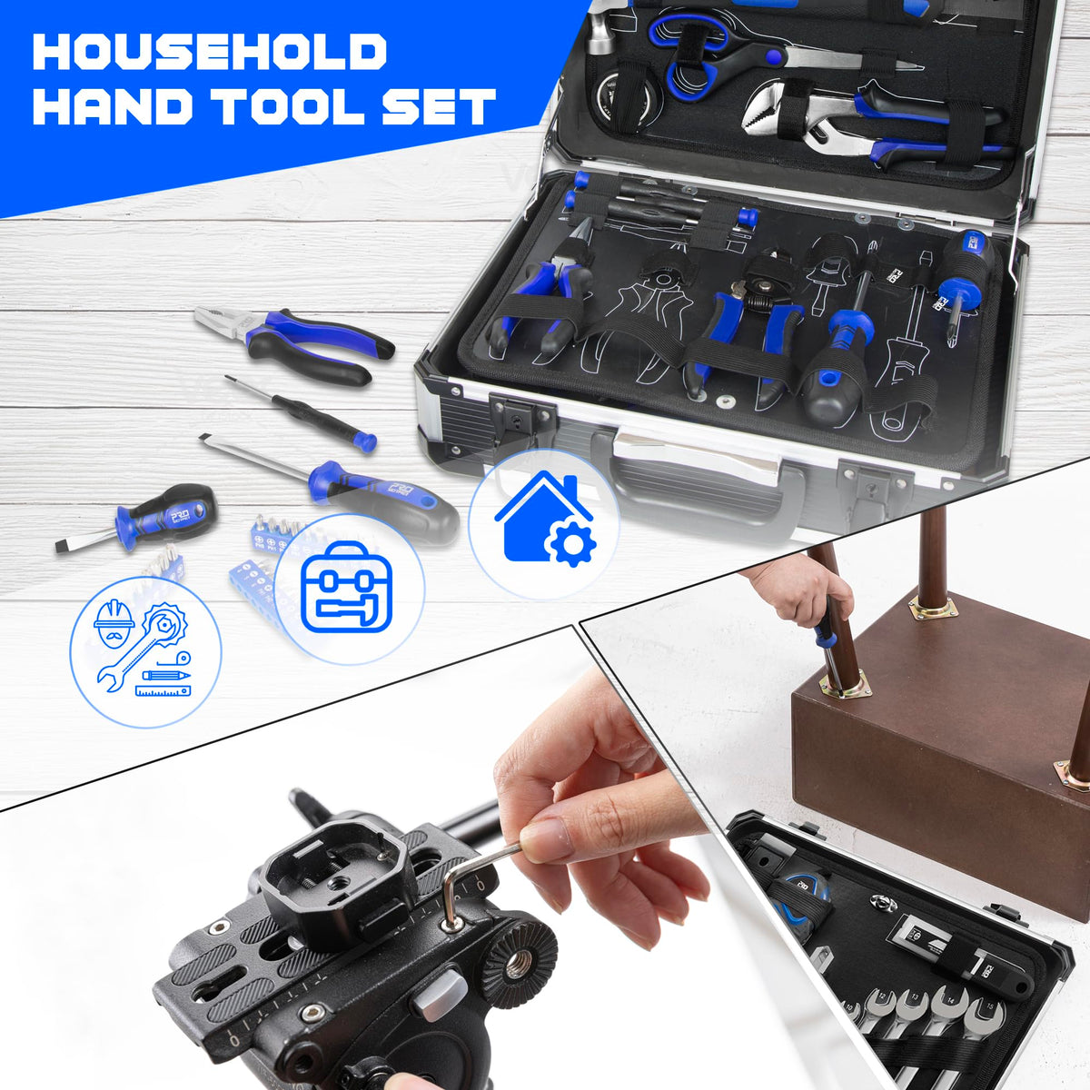 259-Piece Household and Mechanic's Tool Set R978