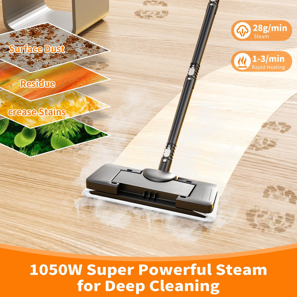16-in-1 Lightweight Detachable Steam Mop V309