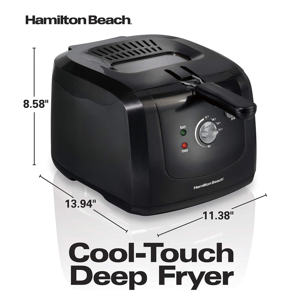 Cool Touch Electric Deep Fryer with Basket V117