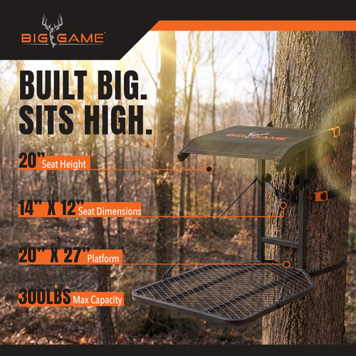 1-Person Hang-On Treestand with Seat W35107