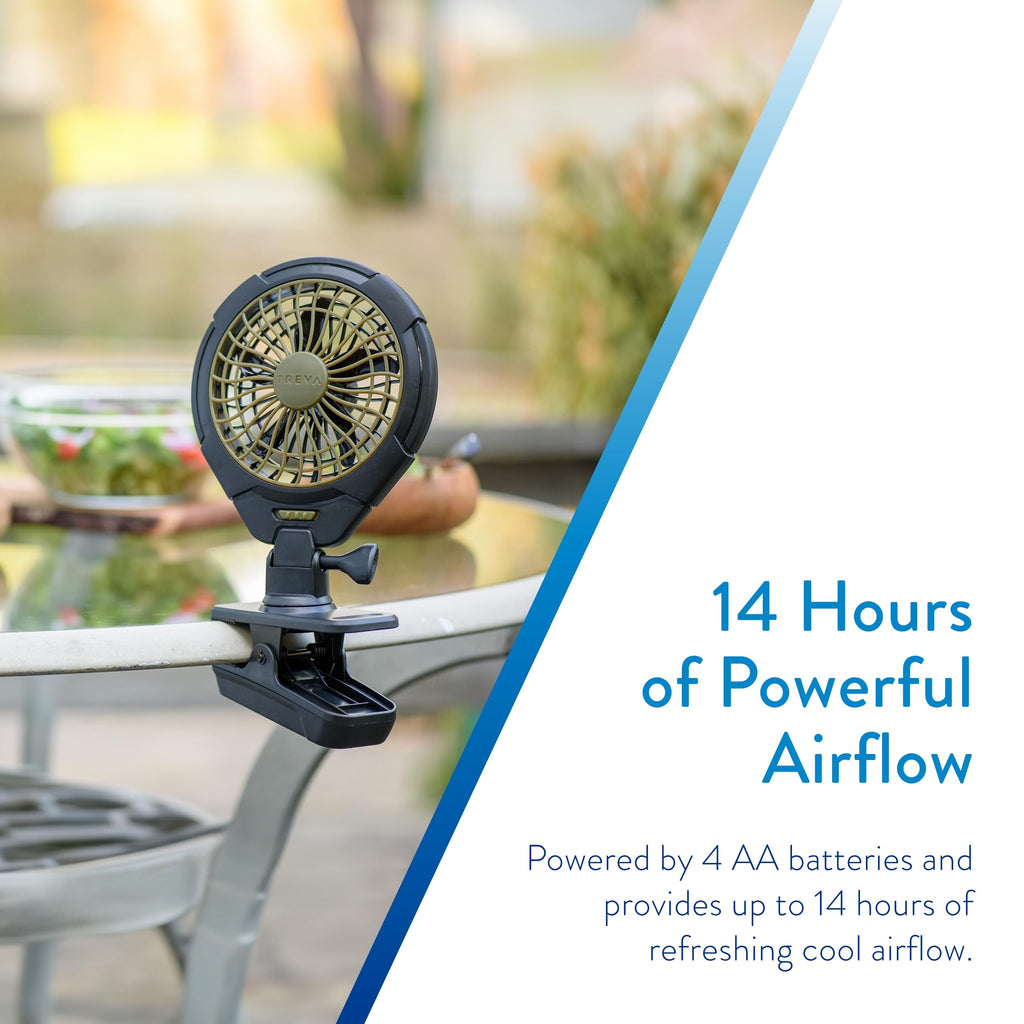 5 in Battery Powered Clip Fan W54374