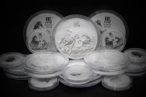 1 oz Australian Silver Lunar Year of the Horse Coin Y673