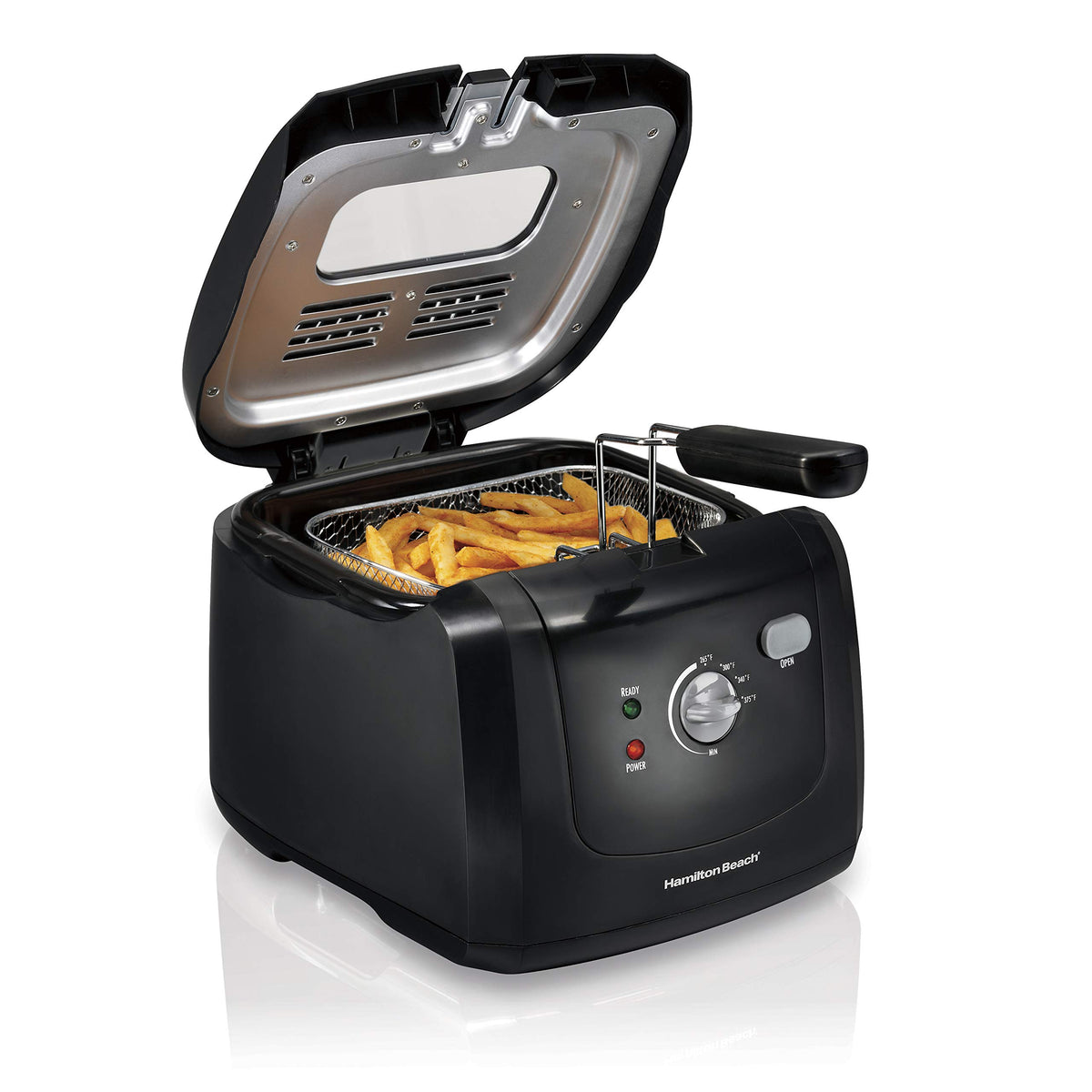 Cool Touch Electric Deep Fryer with Basket V117
