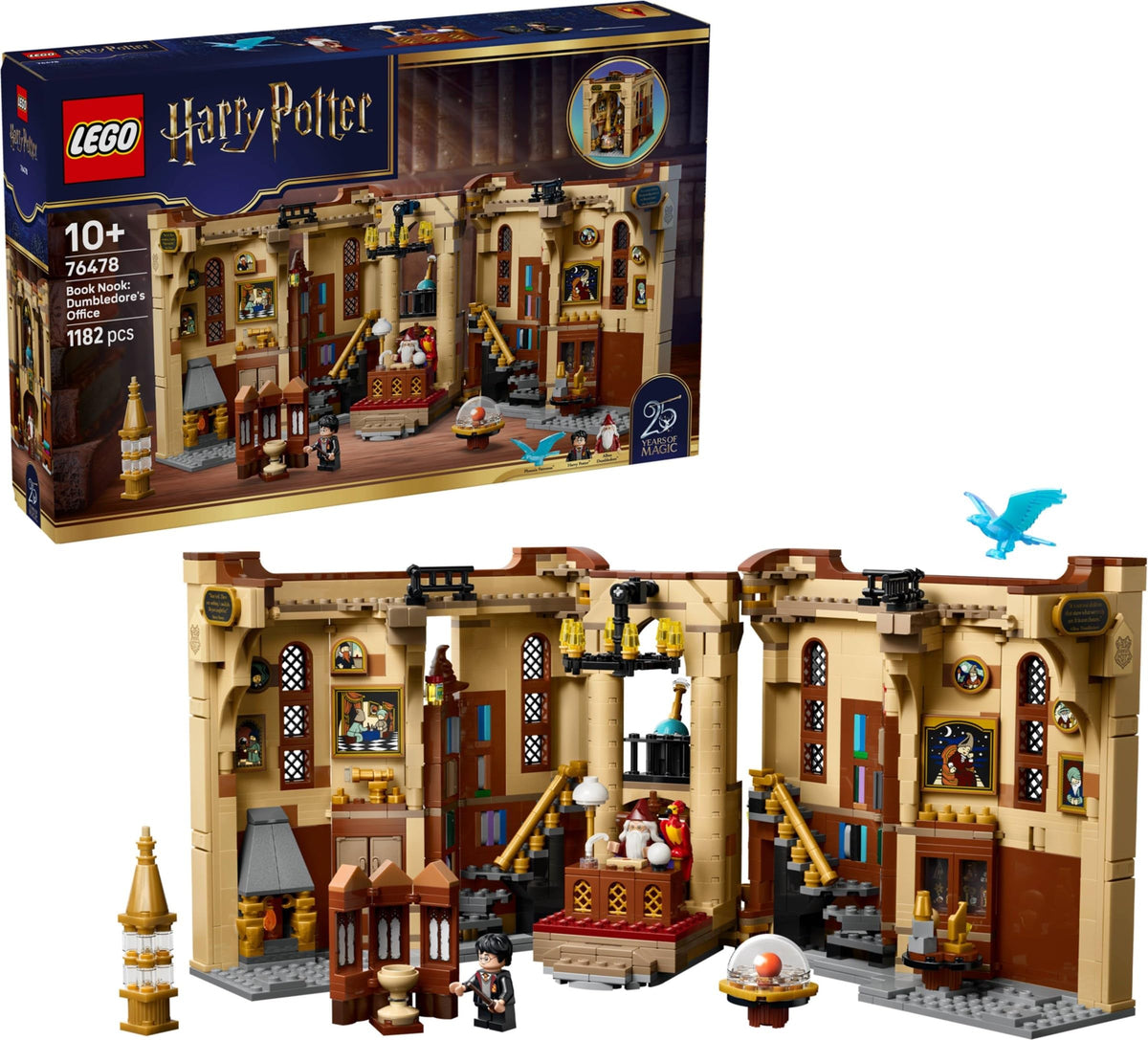 1,182-Piece Building Set with Minifigures B66318