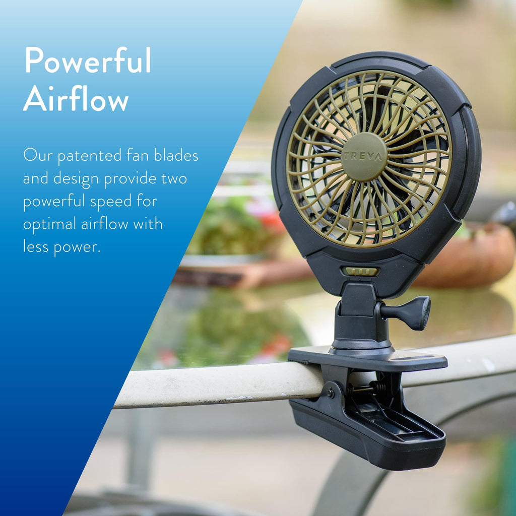 5 in Battery Powered Clip Fan W54374