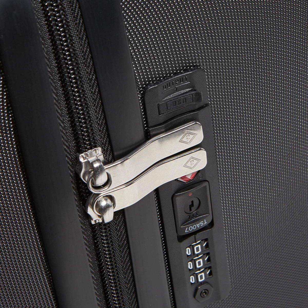 Black Hardside Underseat Rolling Suitcase Z7587