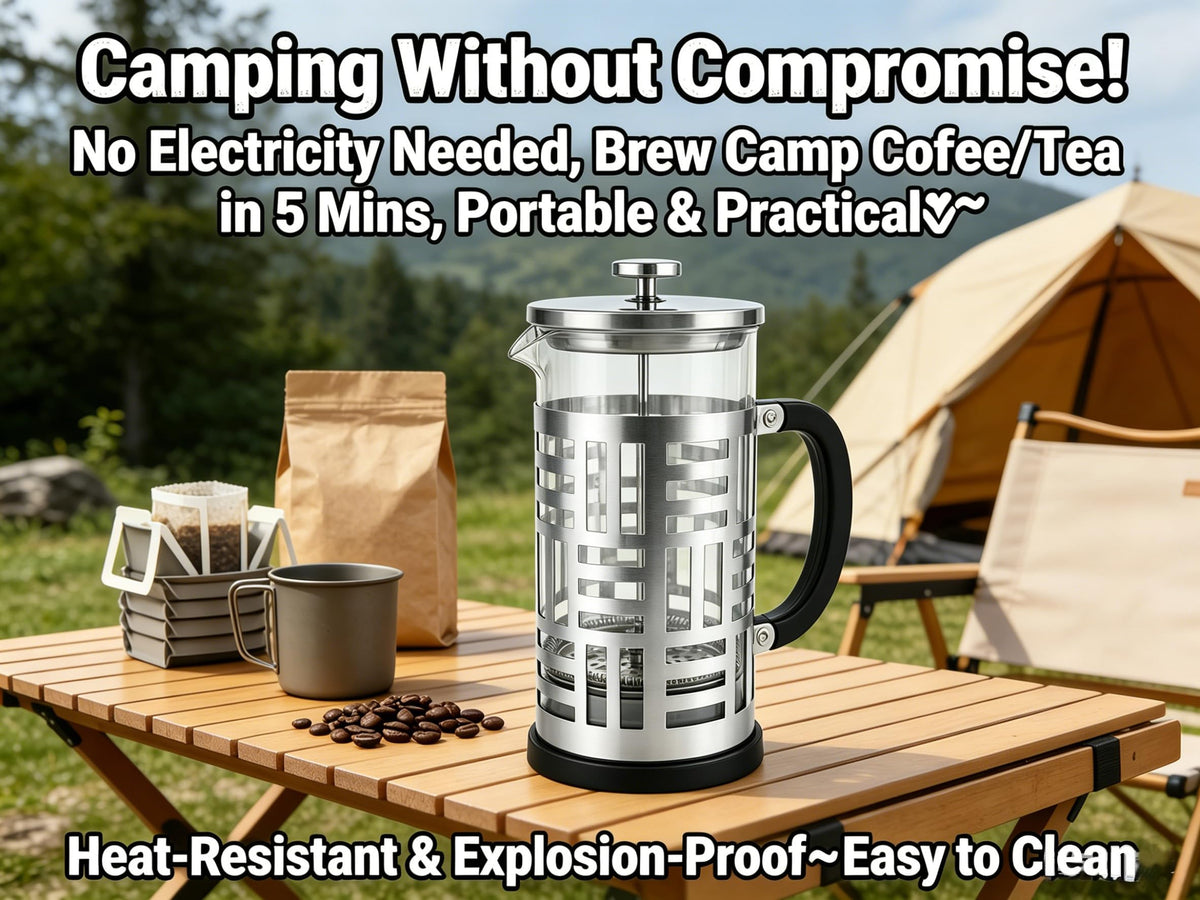 34 oz Brushed Stainless French Press R112